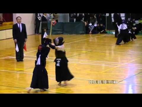 吹上少年剣道会　妻沼少年剣道大会　高学年の部　対みいづが原少年剣道　先鋒