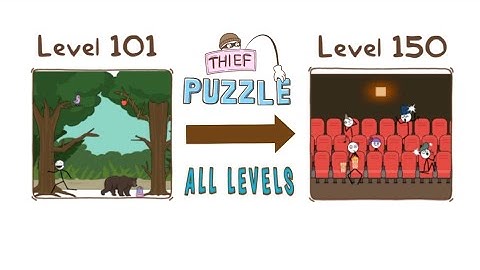 Thief Puzzle All Levels Walkthrough (Part 3) | No Commentary & No Music | Android Gameplay