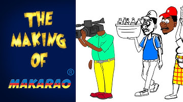 The making of Makarao Ep 7.How to draw a Nairobi hawker in Moho. (Part 1)