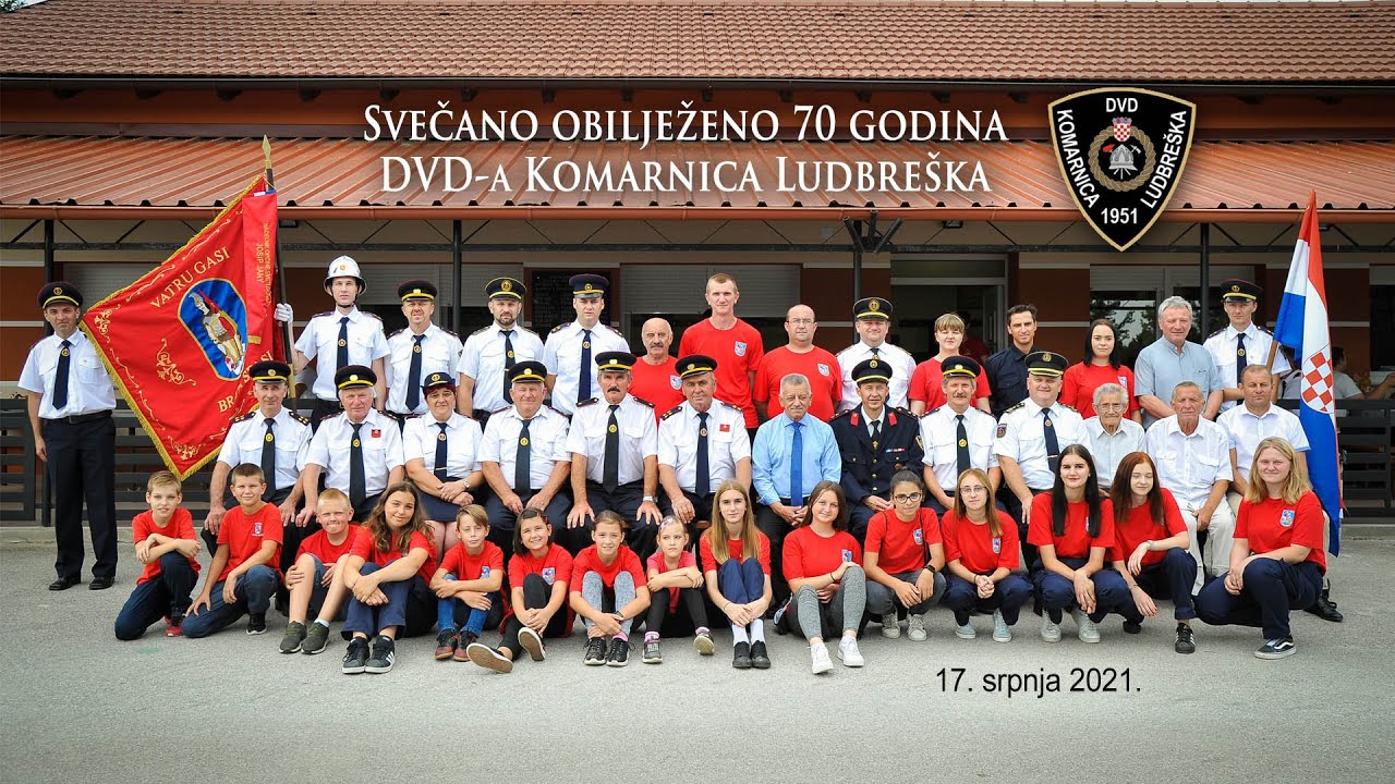 Svečano obilježeno 70 godina aktivnog djelovanja DVD-a Komarnica Ludbreška