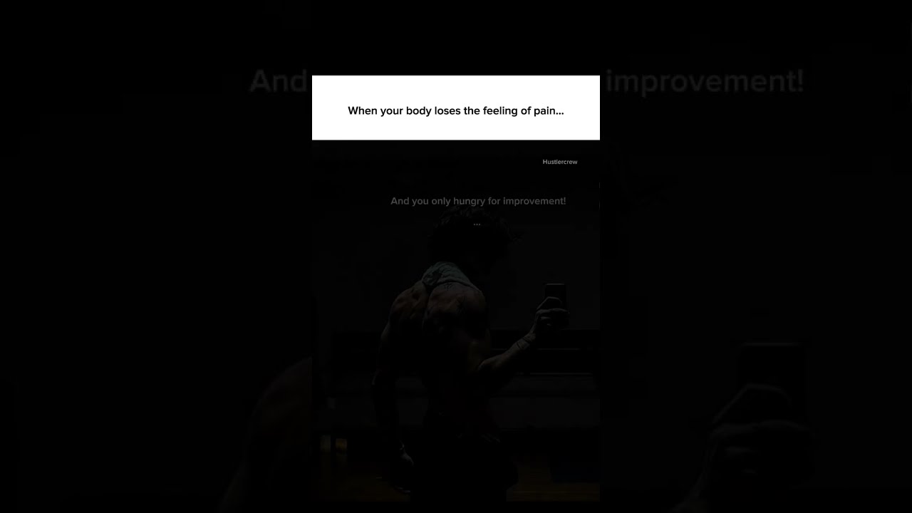 When You Re Body Loses The Feeling Of Pain Wealthmindset Motivational Shorts