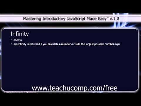 Javascript Training Tutorial Infinity