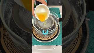 Easy steamed poached egg #shorts #tips