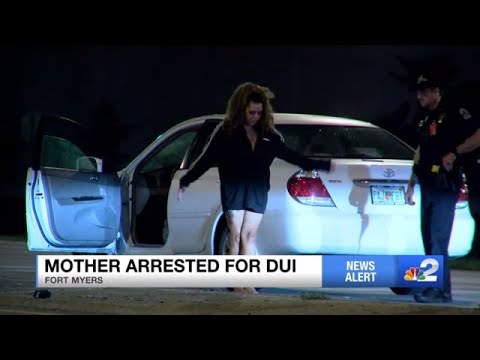 Drunk Fort Myers mom arrested after passing out behind the wheel with her baby in the car