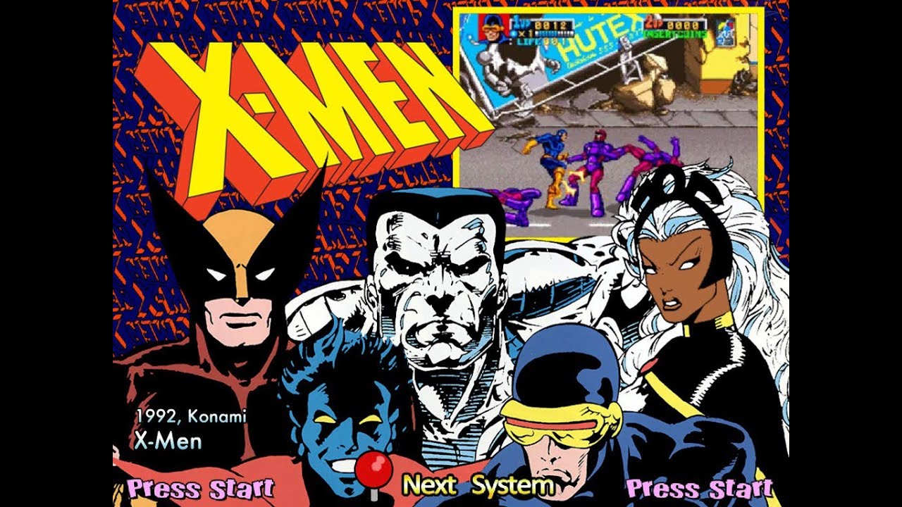x-men arcade game 1992 free download