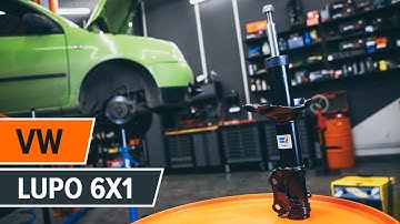 Hoe een veerpoot vooraan vervangen op een VW LUPO 6x1 [HANDLEIDING AUTODOC]
