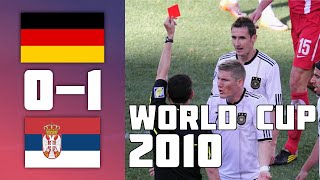 Germany 0 - 1 Serbia | World Cup 2010