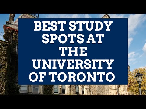 BEST STUDY SPOTS AT THE UNIVERSITY OF TORONTO | Cafes, Libraries u0026 More!