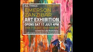 Arts Exhibition \& Emerson Zanzibar Visual Arts Award