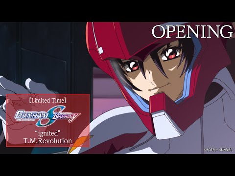 "ignited" T.M.Revolution/GUNDAM SEED DESTINY HD REMASTER Textless version of OP