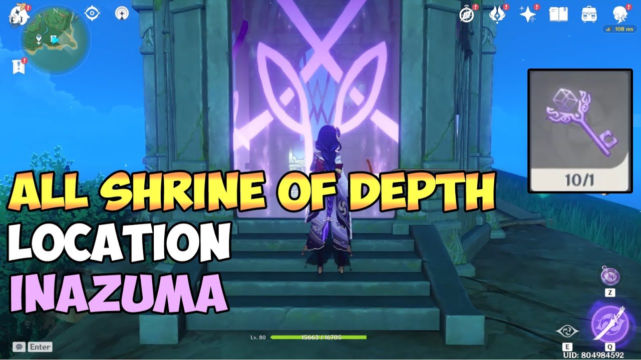 genshin impact shrine of depths  New Update  All 10 Shrine Of Depth Location (Inazuma) - Genshin Impact