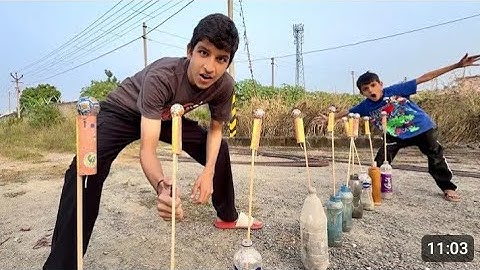 Etne Saare Rocket Jala Diye 😳 Diwali Vlog