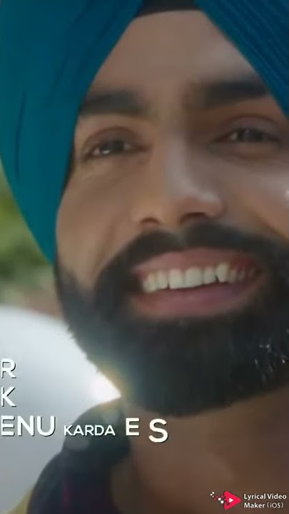 Aaye Haye Jattiye(Lyrical Video Maker Status)Puaada | Ammy Virk & Sonam Bajwa