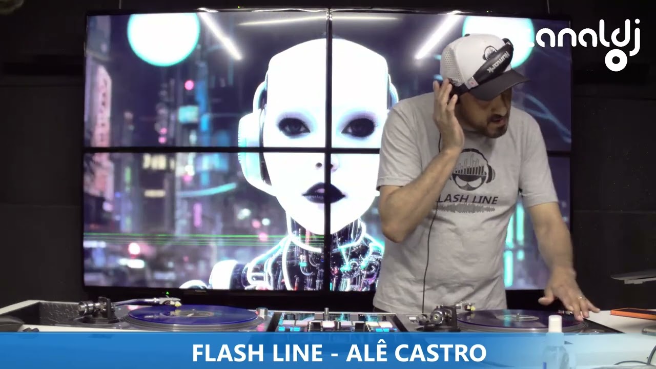 DJ ALÊ CASTRO - 90'S - PROGRAMA FLASH LINE - 10.12.2024