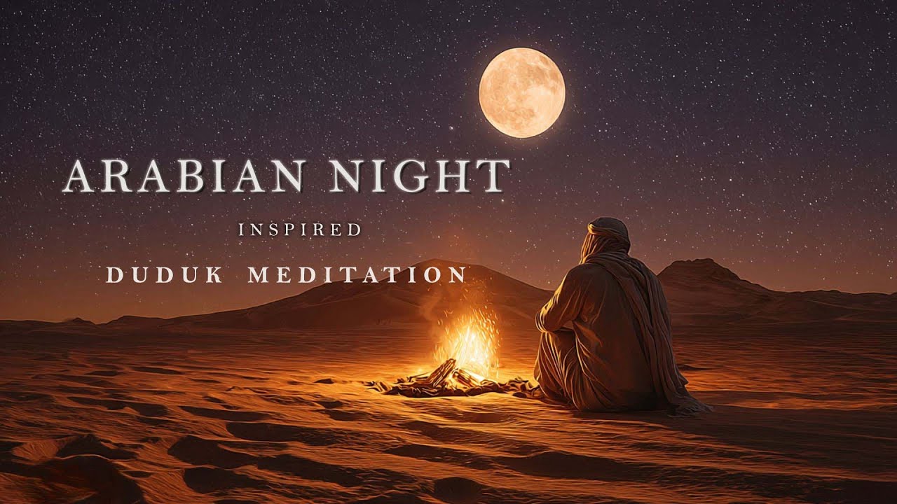 Arabian Night, Meditation in Desert - Duduk Meditation - Rumi Spiritual Music