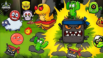 Red Ball 4 VS Ball V Red Boss Challenge | Deep Forest & Mix Universe