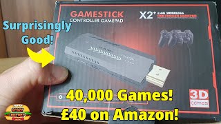 Game Stick X2 Retro Games Console - 40,000 Games and ONLY £40 on Amazon?! Surprisingly Good! screenshot 4