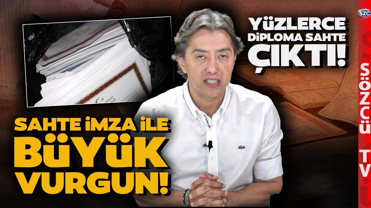 Sahte Diploma Çetesi Üyesi Konuştu! Sahte E-İmza ile Dev Vurgun! Emrullah Erdinç Anlattı