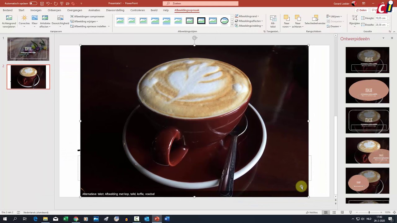 PowerPoint - Ontwerpideeën - YouTube Powerpoint - Ontwerpideeën - Youtube