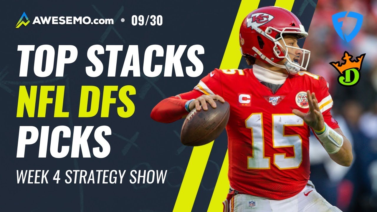 NFL DFS PICKS TOP STACKS & TARGETS WEEK 4 DRAFTKINGS AND FANDUEL YouTube