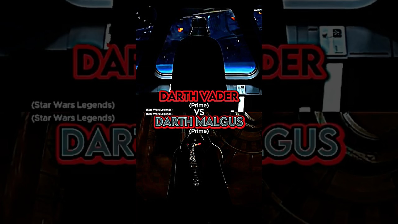 Darth Vader vs Darth Malgus
