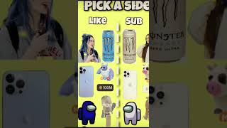 pick a side #trending #trend #youtubeshorts