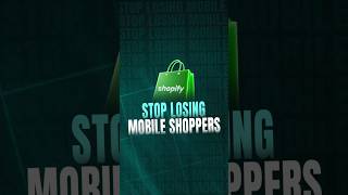 Is Your #ShopifyStore #Losing #MobileCustomers