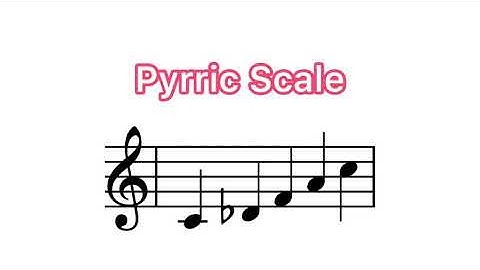 Pyrric Scale - Tetratonic Scale - Musical Example