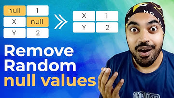 Remove Random Null Values from Columns in Power Query