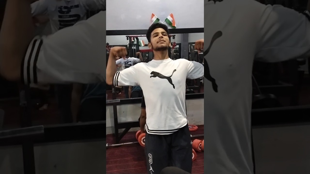 #Vlog_14 | Back & Biceps | ❤️ | Gym Vlog | #ytshorts #viral #gym #search #trending #shorts #youtube
