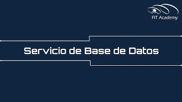 Fundamentos de OCI. Servicio de Base de Datos