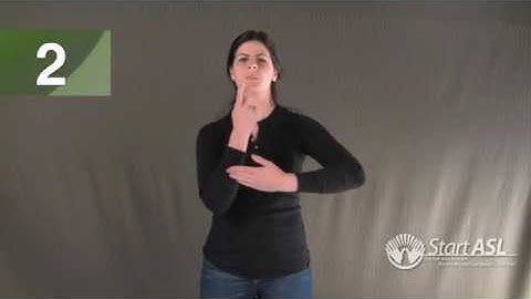 ASL 2 Unit 10 - Object Location Practice
