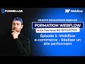 Formation webflow gratuite   pisode 3  webflow ecommerce  raliser un site performant