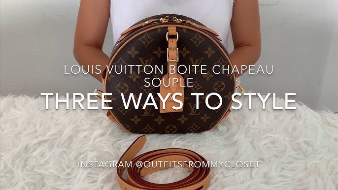 different ways to wear lv boite chapeau｜TikTok Search