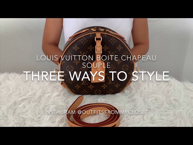 3D model Louis Vuitton Boite Chapeau Souple Bag Monogram Leather