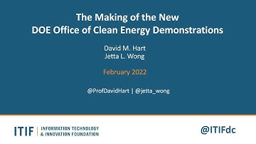 What is the Office of Clean Energy Demonstrations?