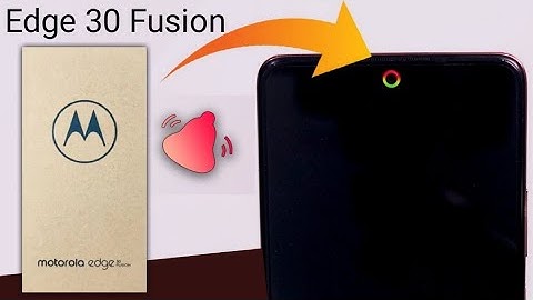 Motorola Edge 30 Fusion Enable LED Notification Light || Moto edge 30 fusion Hidden Feature