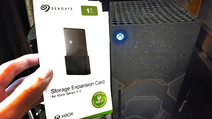 How To Insert a Xbox Storage Expansion Card in the Xbox Series X | Seagate or ANY model!