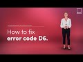 How to fix: Worcester Bosch CDi Highflow Combi boiler D6 error code | BOXT Boilers