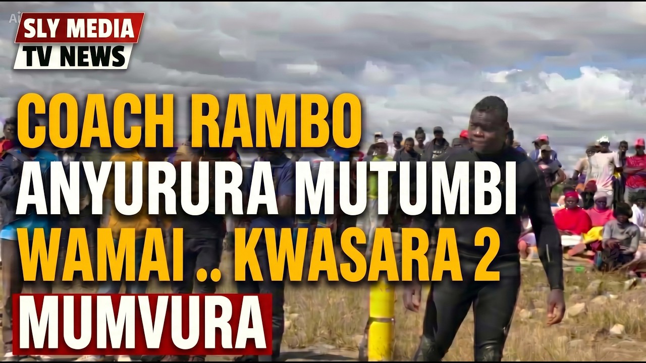 Coach Rambo Vanyurura Mutumbi WaAmai Kwasara Varume Vaviri Mumvura Kwa Gutu mu Ruti Dam 
