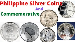 Silver Philippine Commemorative Coins - 1920 To 1999