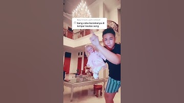 LEMPAR BONEKA KEATAS⁉️😱SEREM BANGET‼️😭 #shorts #bonekaviral #youtubeshorts