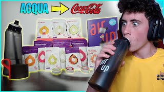 La BOTTIGLIA MAGICA che TRASFORMA L'ACQUA IN COCA COLA! Funzionerà? - *Recensione & Unboxing Air Up*