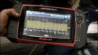 oscilloscope used  for hgv  trailer tebs/abs diagnosis