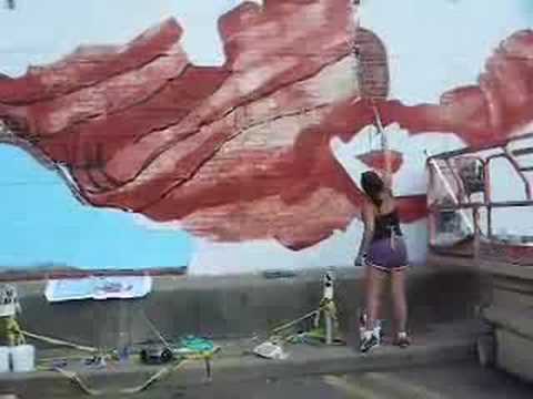 Carolyn Kelly Mural Video