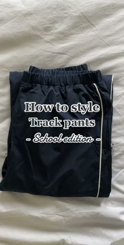 EMMIOL how to style trackpants @babyluca777 #emmiol #trackpants #fashion #clothing