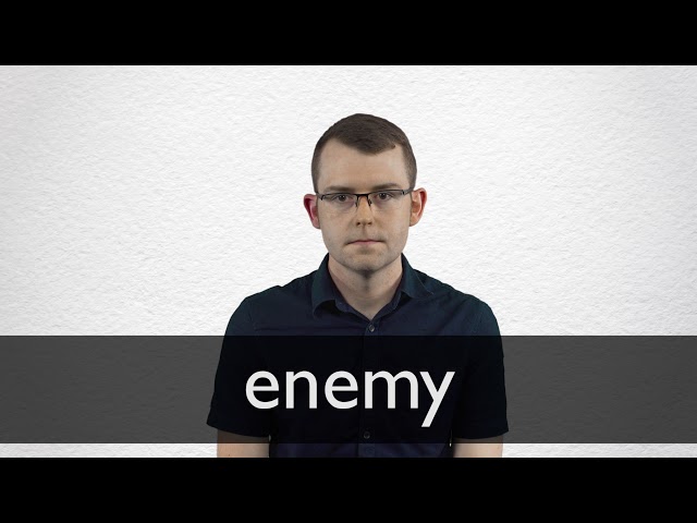 Spanish Translation Of Enemy Collins English Spanish Dictionary