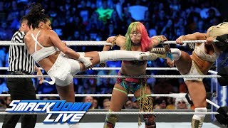 Asuka & Naomi vs. Mandy Rose & Sonya Deville: SmackDown LIVE, Sept. 25, 2018