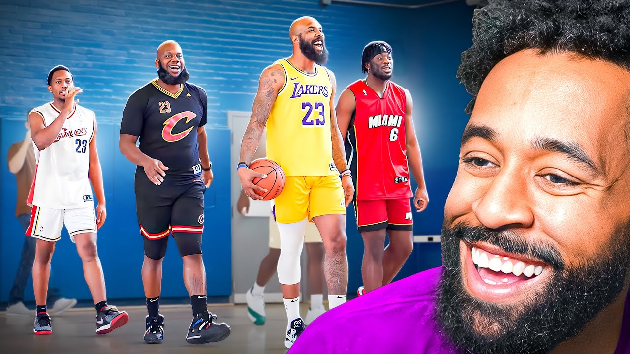 Every Era Of LeBron James Vs Random LeBron Haters (5v5)