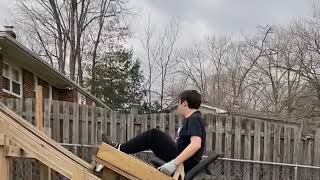 Backwards Off Ride: Backyard Roller Coaster